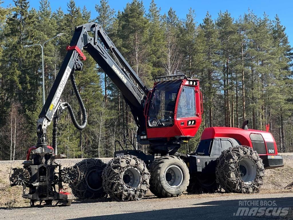 Komatsu 931 Processadores florestais