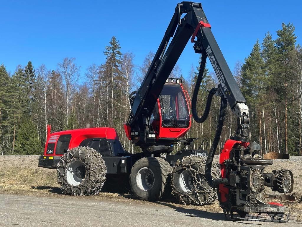 Komatsu 931 Processadores florestais