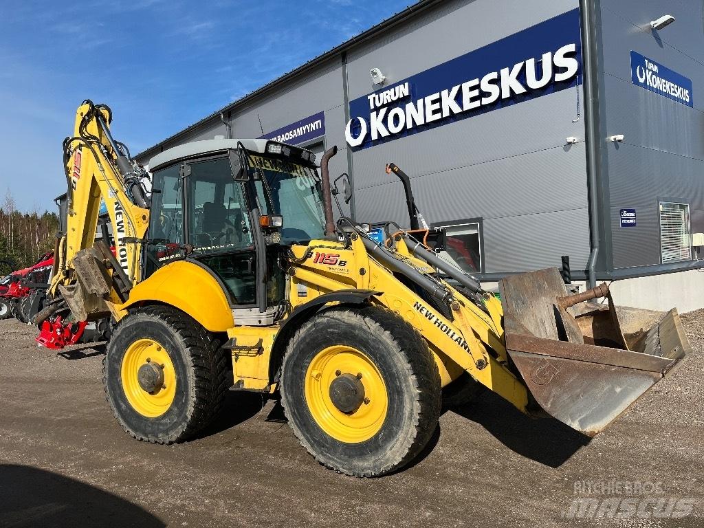 New Holland B 115 B Retroescavadeiras