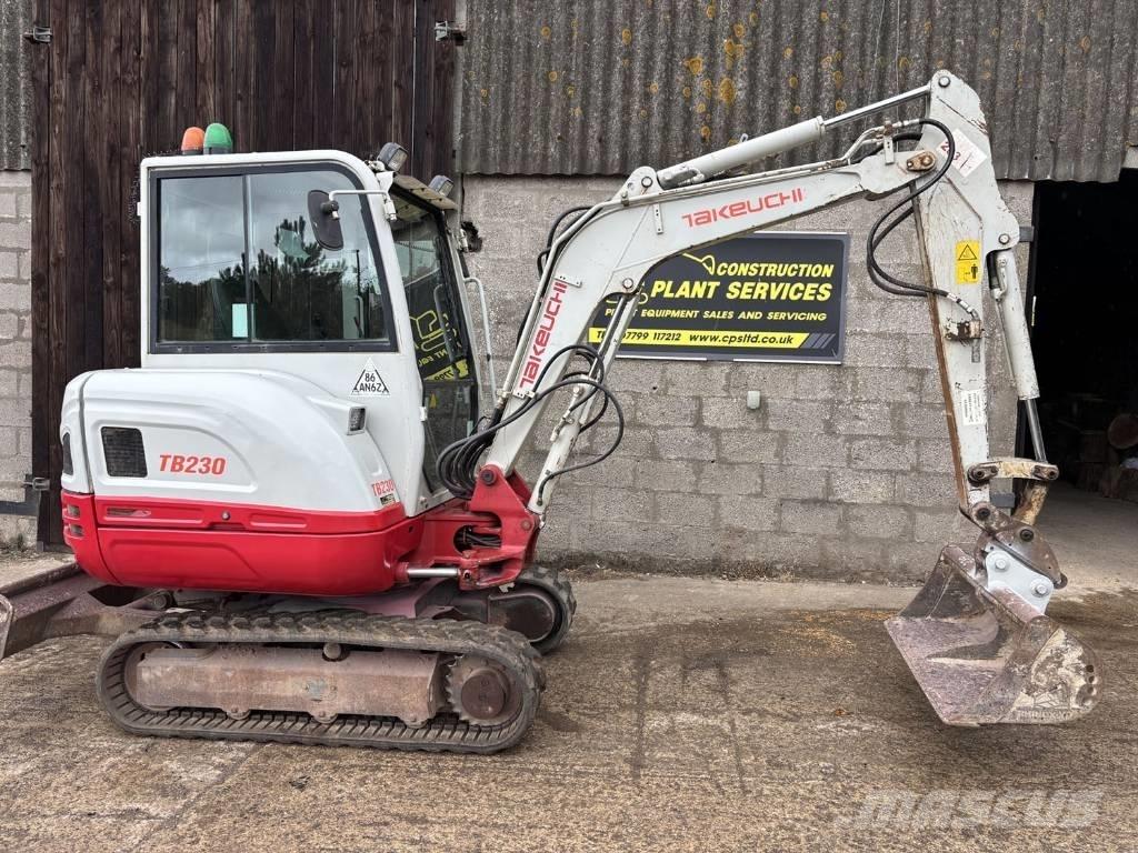 Takeuchi TB 230 Miniescavadeiras