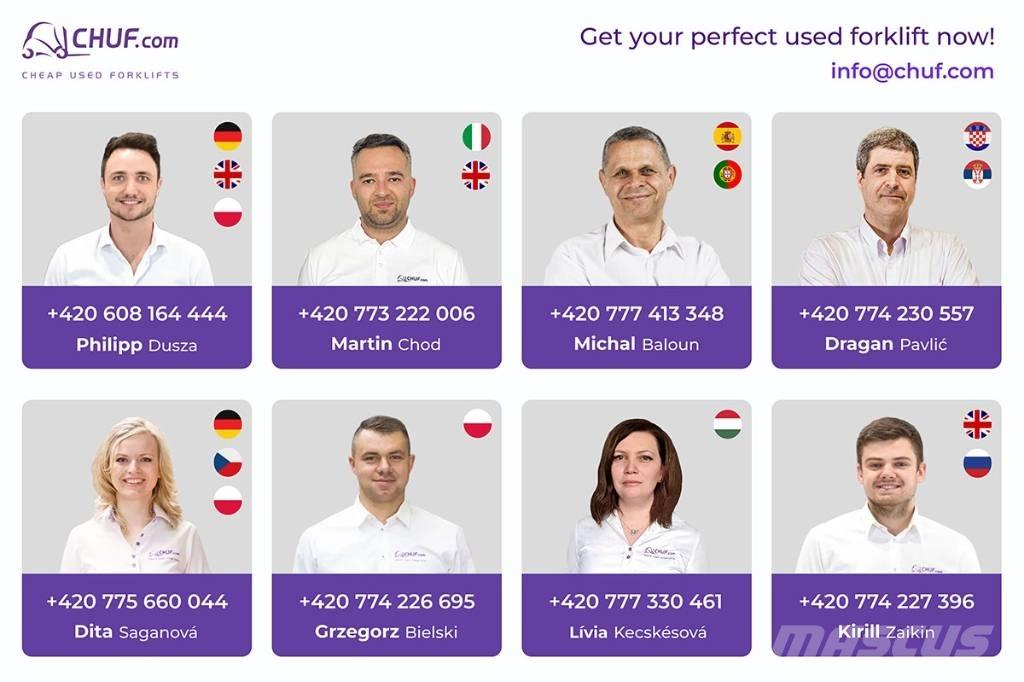 Jungheinrich TFG S50 Empilhadores a gás