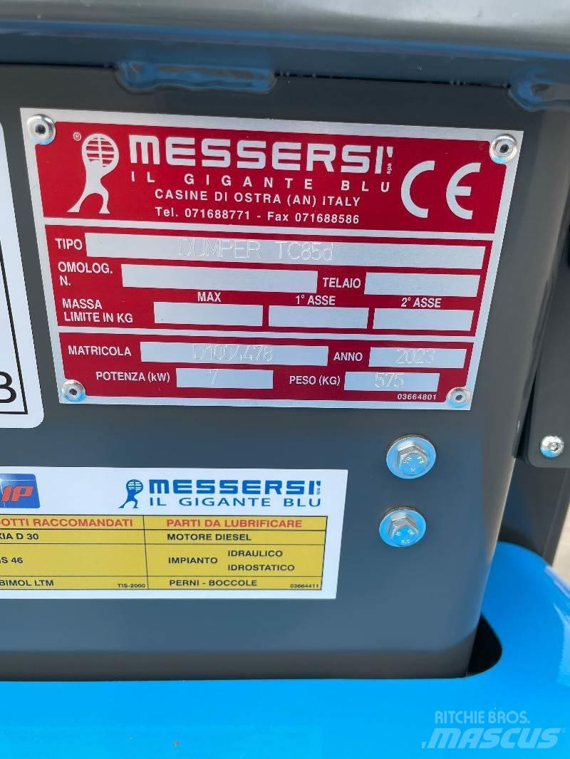 Messersi TC 85d Dumpers de rastos