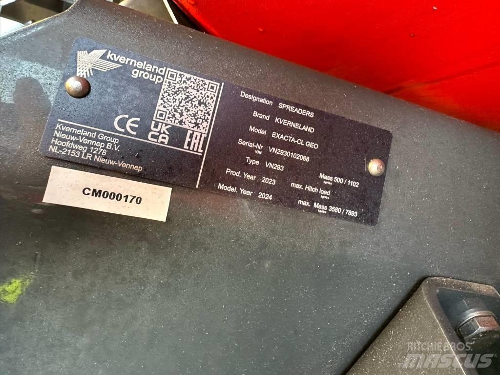 Kverneland CL 1300 Espalhadores de minério