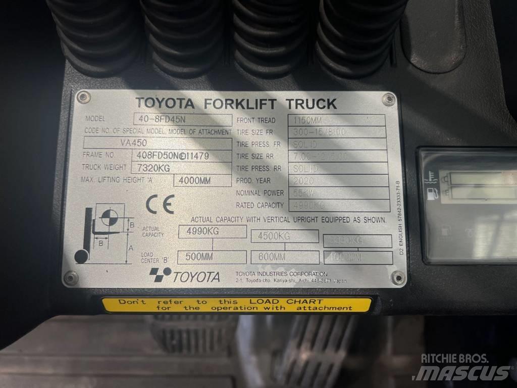 Toyota 40-8FD45N Empilhadores Diesel