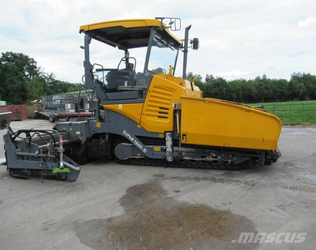 Vögele 1800-3i Espalhadoras de asfalto