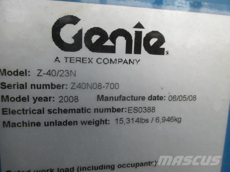 Genie Z 40/23 N Elevadores braços articulados