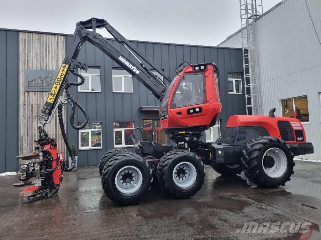 Komatsu 931 Processadores florestais
