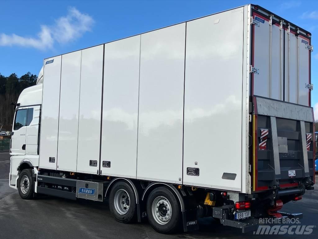 MAN TGX 26.520 Caminhões de caixa fechada