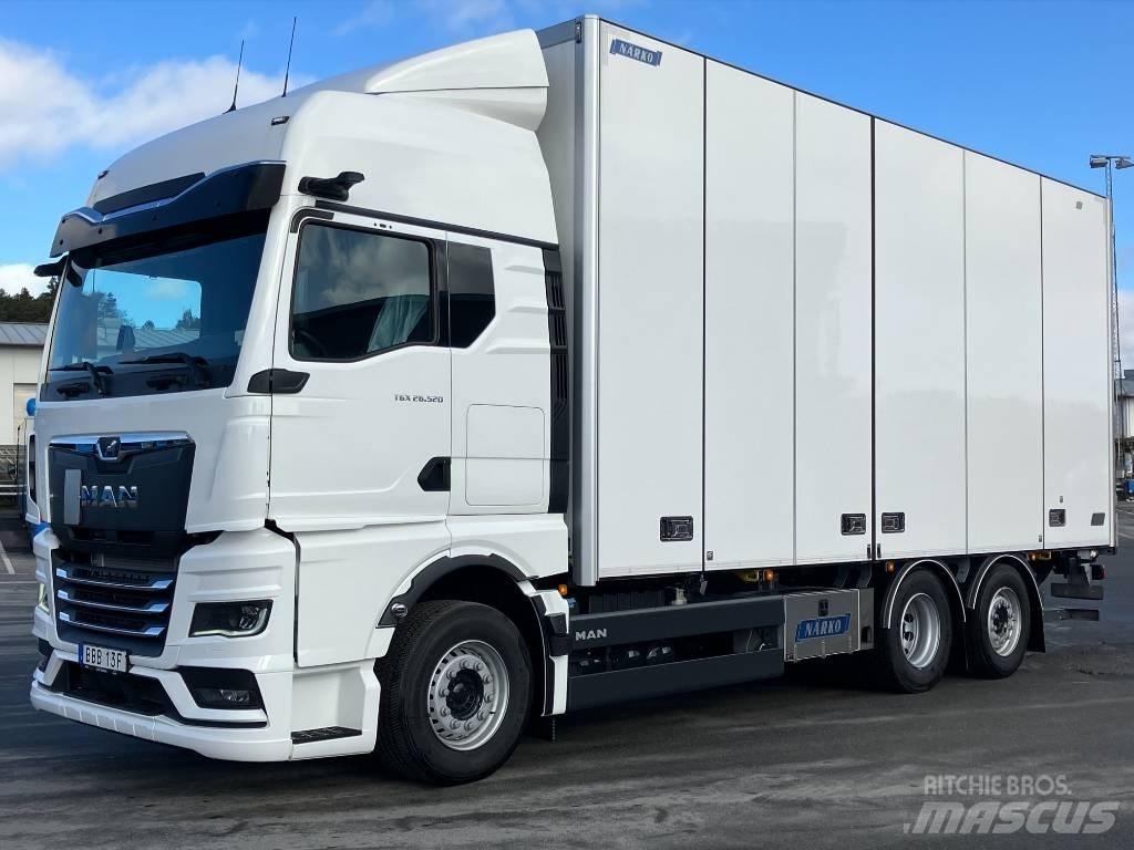 MAN TGX 26.520 Caminhões de caixa fechada