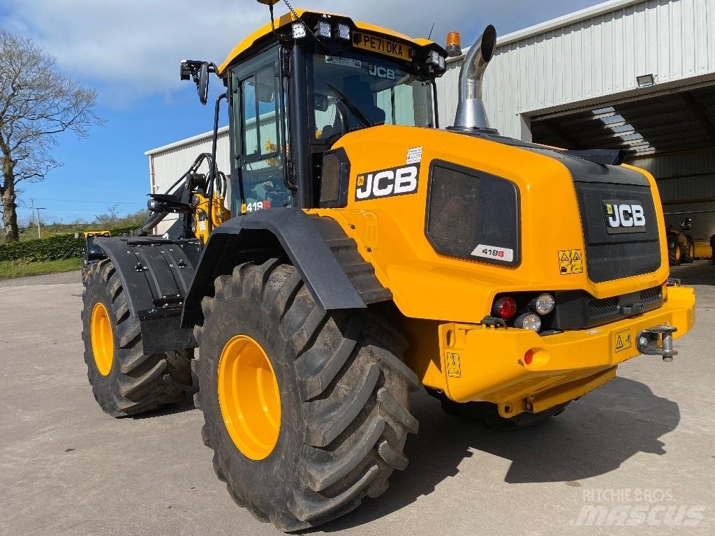 JCB 419 S Carregadeiras de rodas