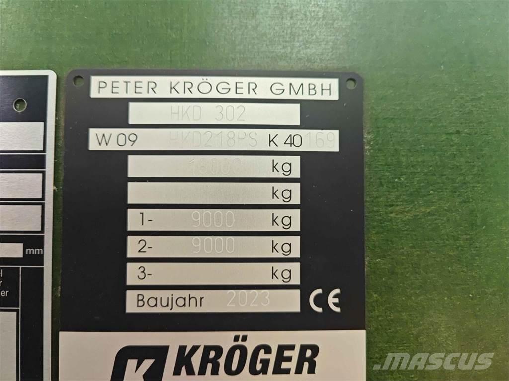 Kröger HKD 302 Reboques basculantes