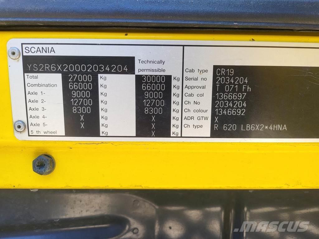 Scania R620 6X2*4 Camiões basculantes