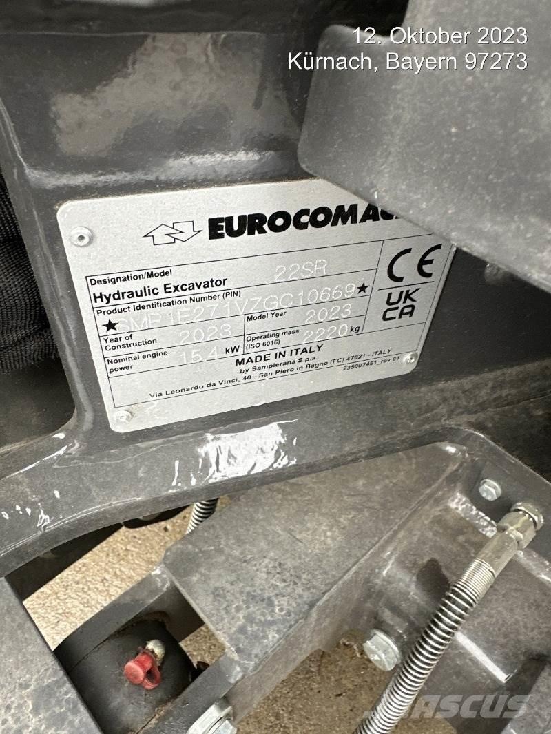 Eurocomach 22SR Miniescavadeiras