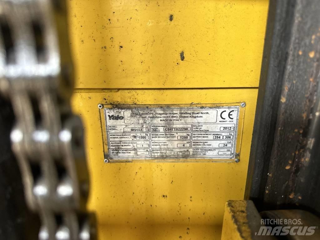 Yale ms15x Movimentadores manuais de palettes