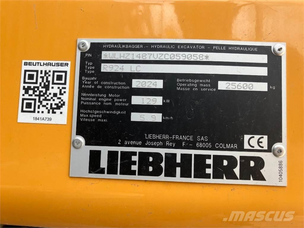 Liebherr R924 Escavadeiras de esteiras