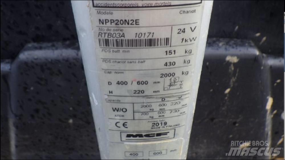 CAT NPP 20 N2E Porta palettes