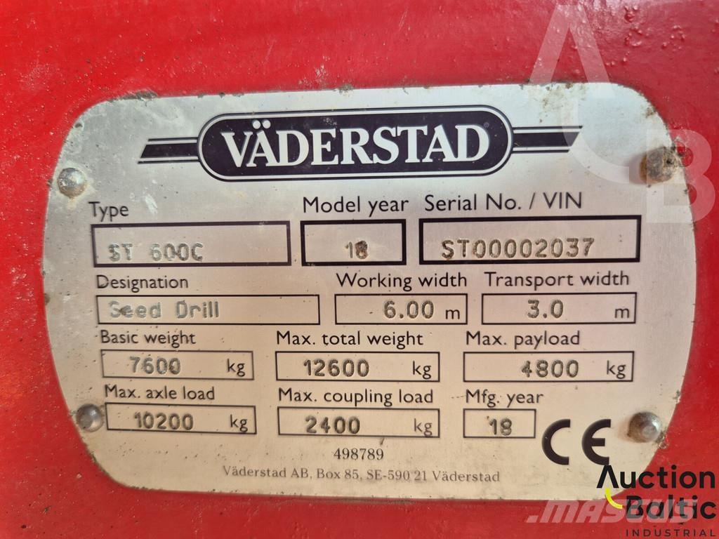 Väderstad ST 600C Perfuradoras combinadas