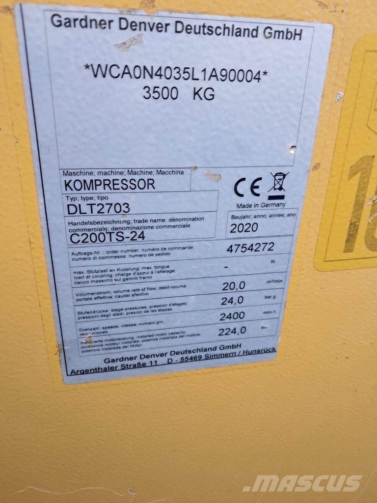 Compair C200 TS - 24 Compressores
