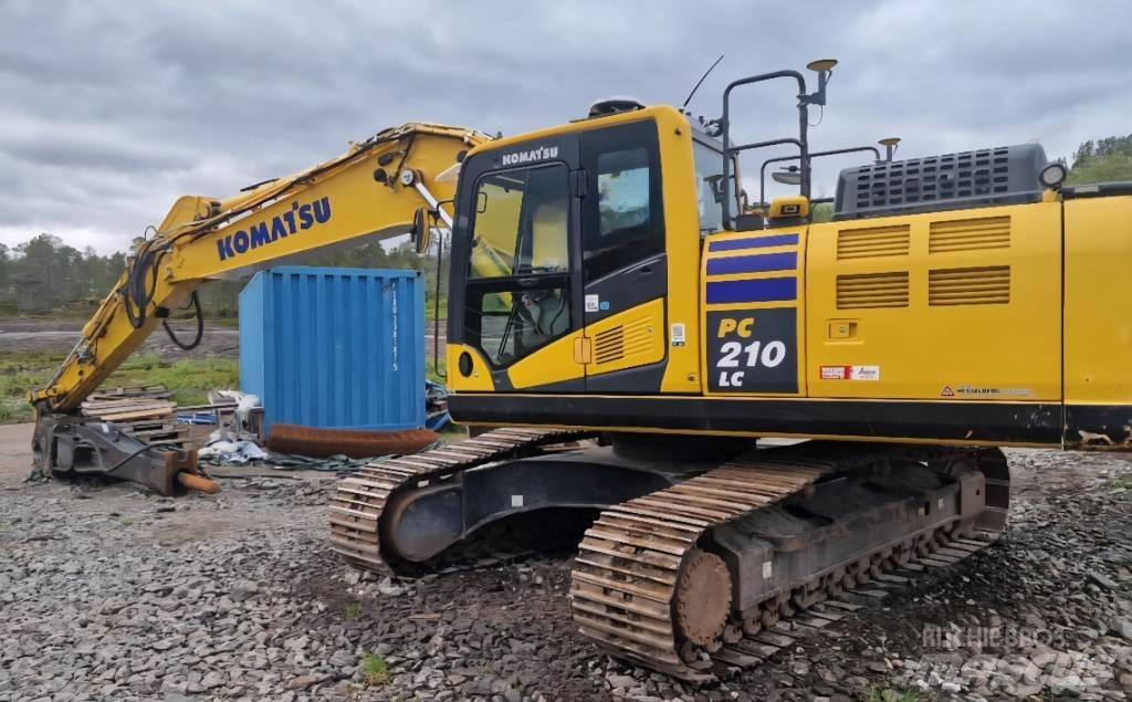 Komatsu PC 210 LC Escavadeiras de esteiras