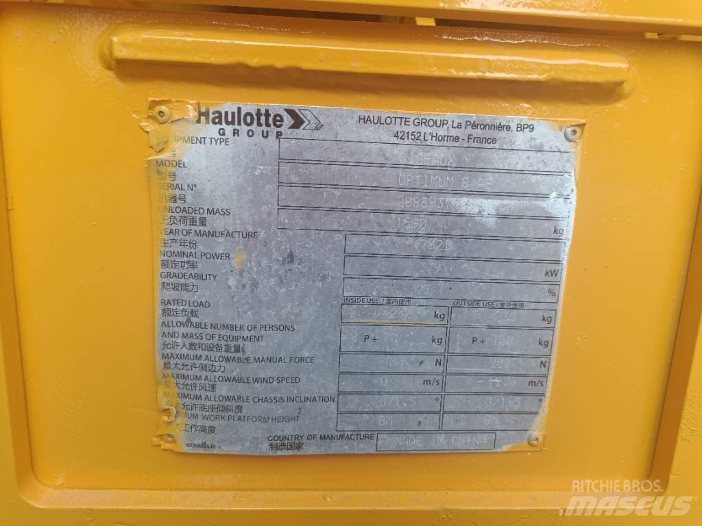 Haulotte OPTIMUM 8 Elevadores de tesoura