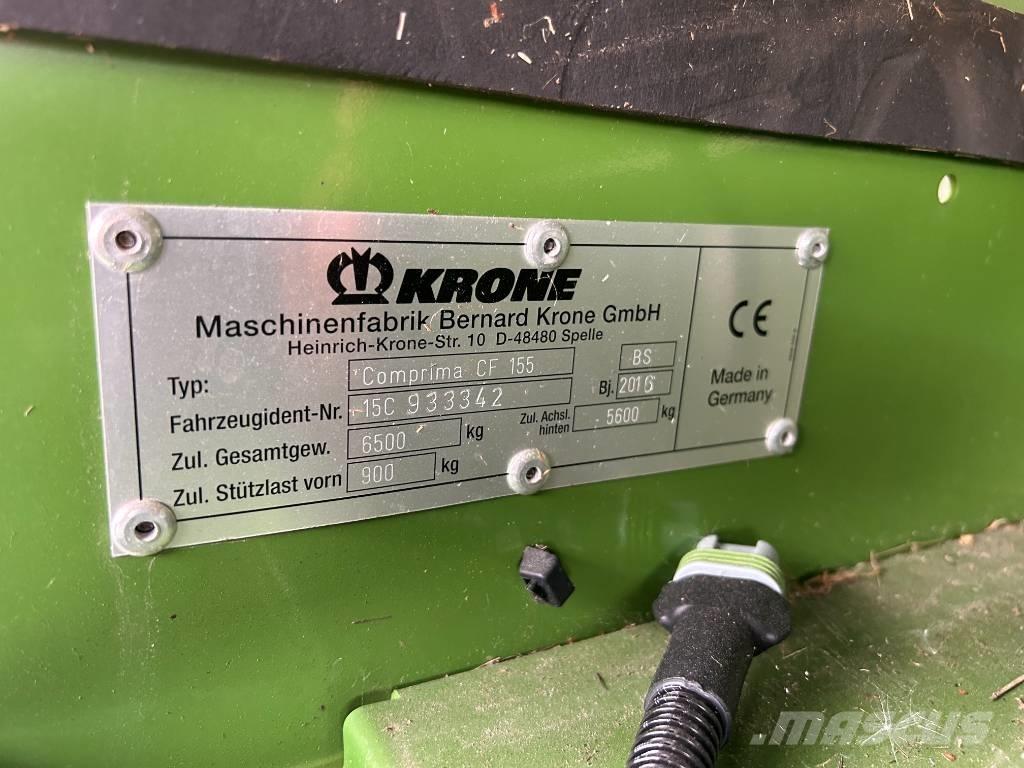 Krone CF155XC Enfardadeira de rolos