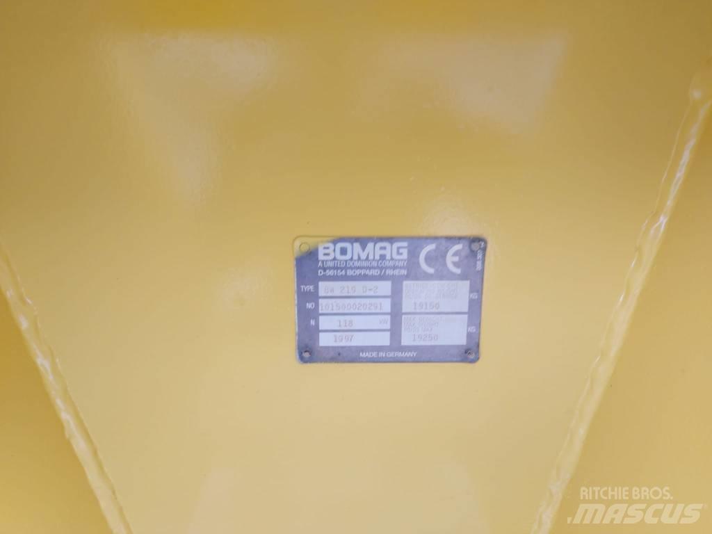 Bomag BW 219 D-2 Cilindros Compactadores monocilíndricos