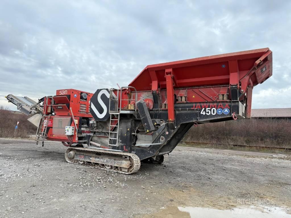 SBM Jawmax 450 Britadores móveis