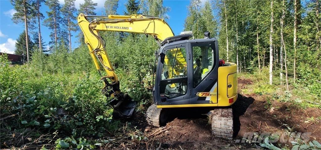 New Holland E75CSR Escavadeiras de esteiras