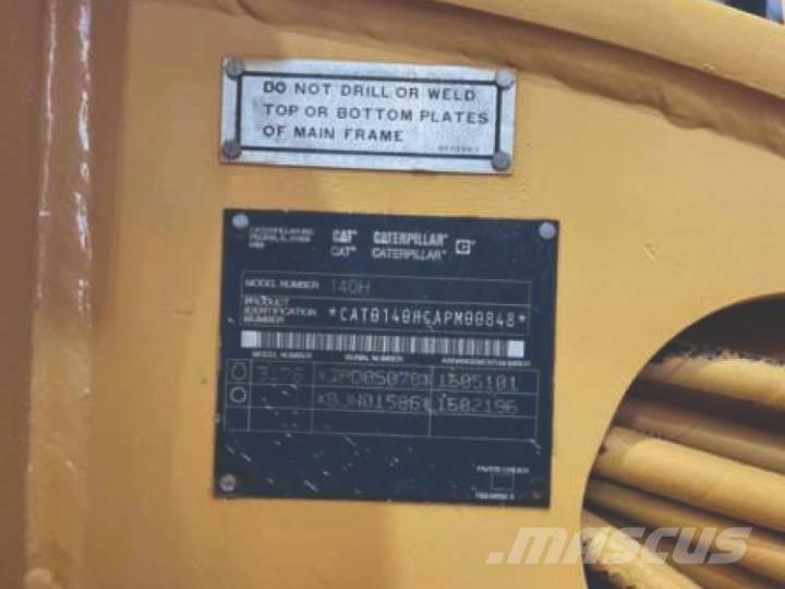 CAT 140 H Motoniveladoras