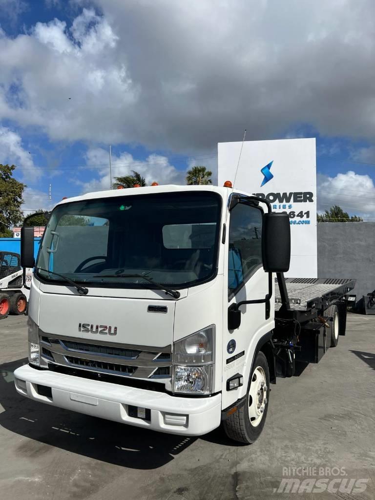 Isuzu NRR 4X2 Camiões caixa desmontável com elevador de cabo