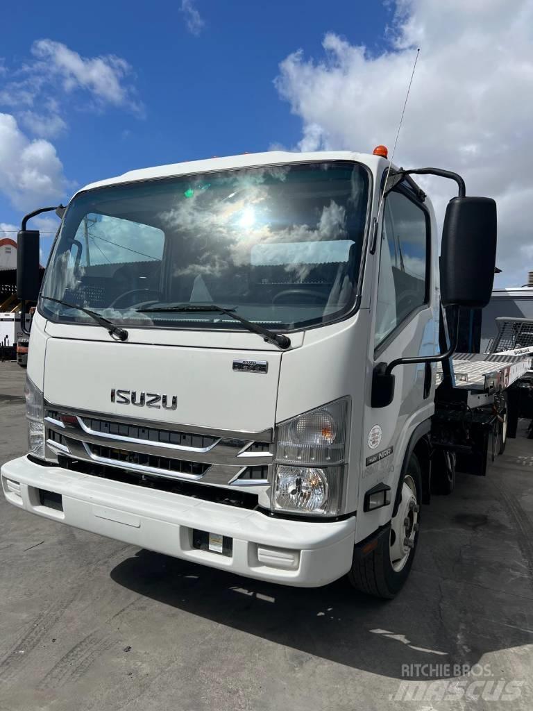 Isuzu NRR 4X2 Camiões caixa desmontável com elevador de cabo