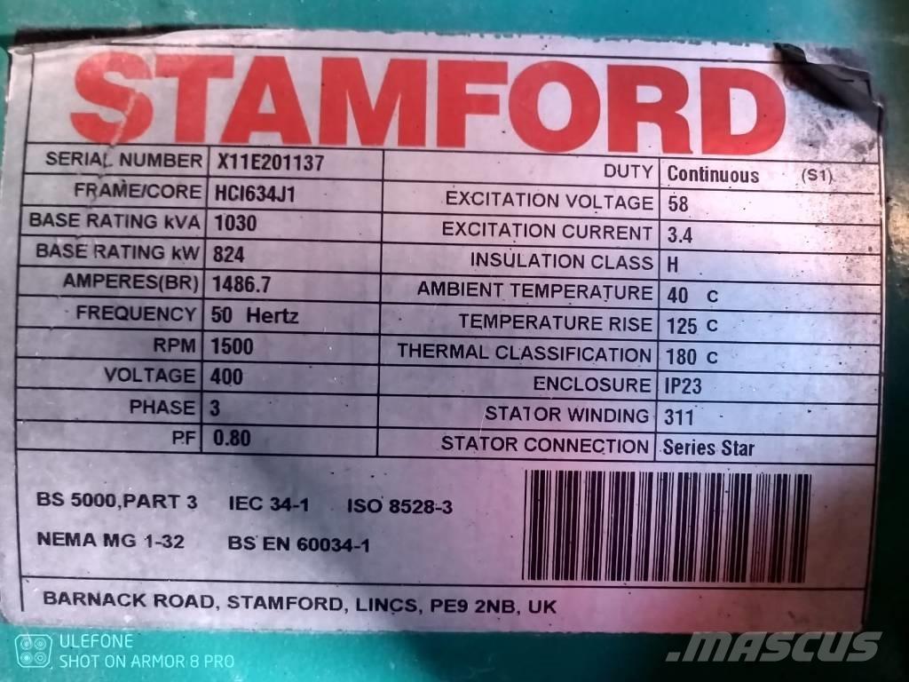  AEM CU800-SPC Geradores Diesel