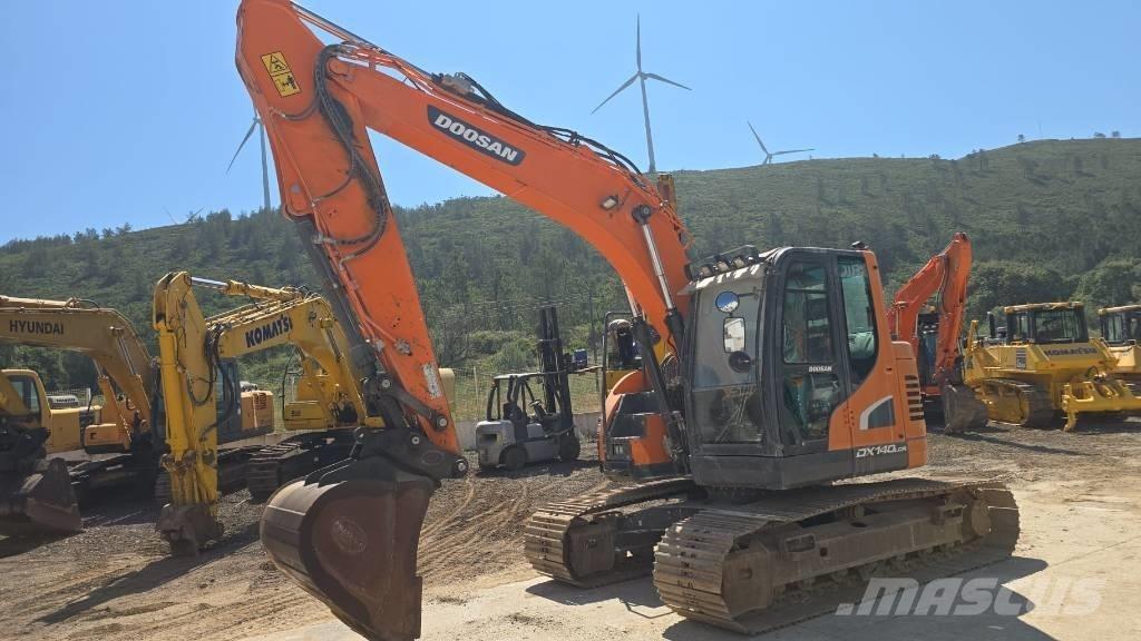 Doosan DX140LCR-5 Escavadeiras de esteiras