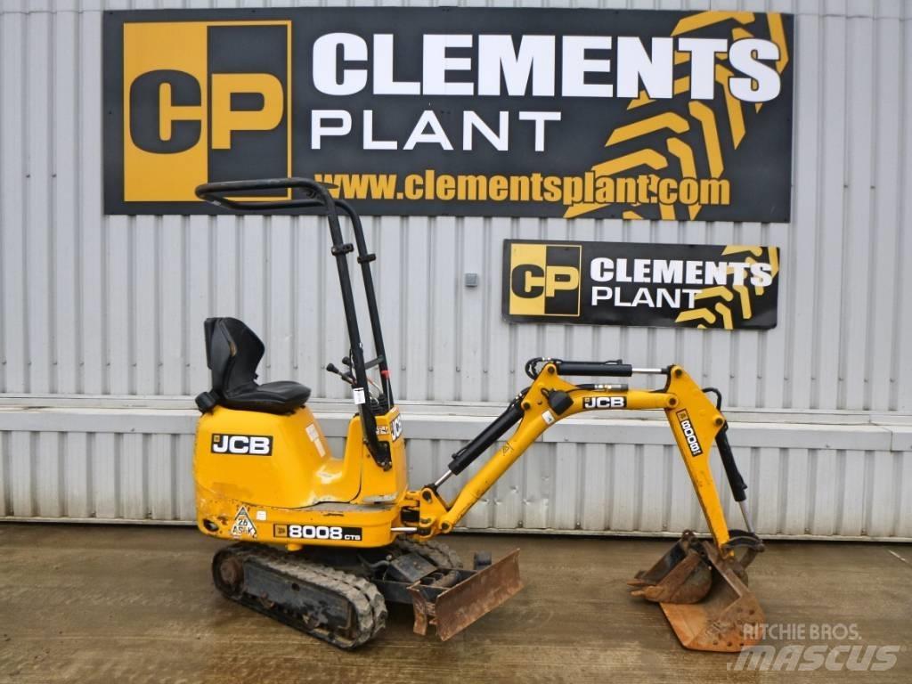 JCB 8008 CTS Miniescavadeiras