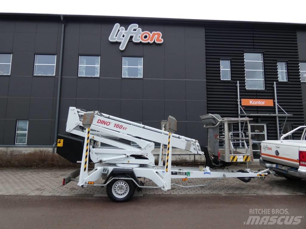 Dino 160 XT Skylift Plataformas aéreas montadas em atrelados