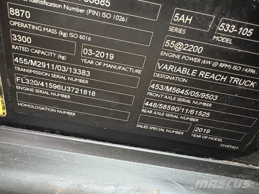 JCB 533-105 Manipulador telescópico