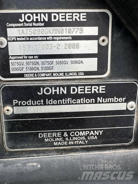 John Deere 5090 GN Tratores Agrícolas usados