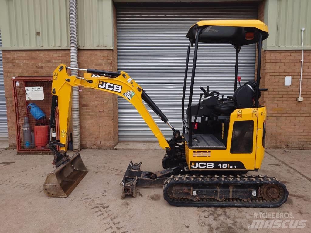 JCB 18 Z Miniescavadeiras