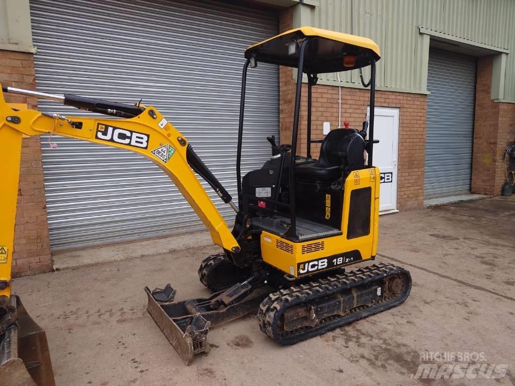 JCB 18 Z Miniescavadeiras