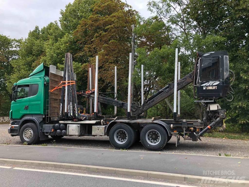 Scania R 480 Caminhões de transporte de troncos