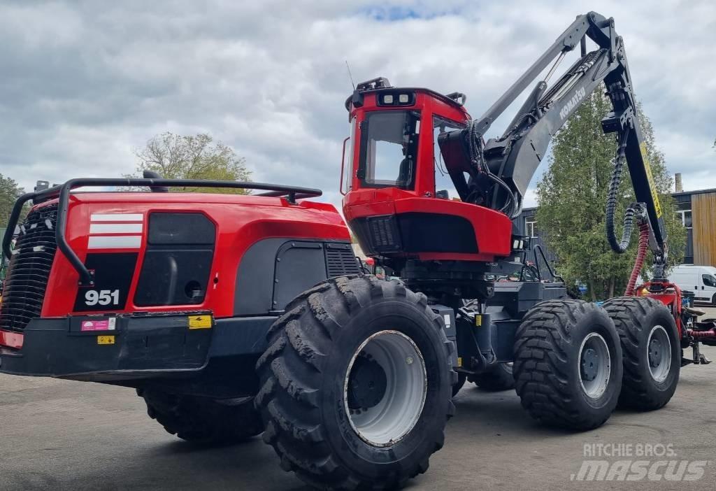Komatsu 951 Processadores florestais