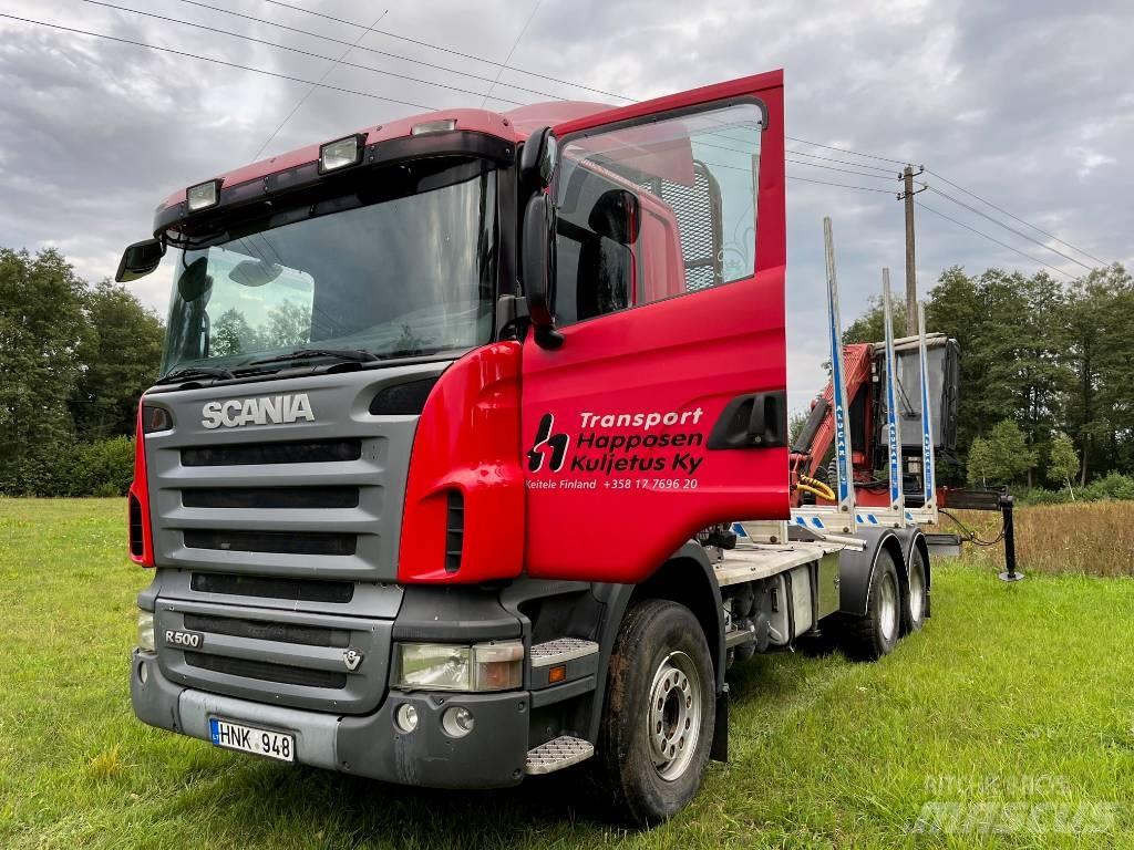Scania R 500 Caminhões de transporte de troncos