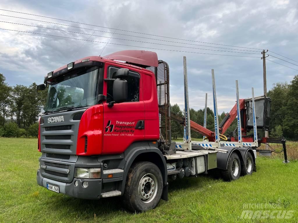 Scania R 500 Caminhões de transporte de troncos