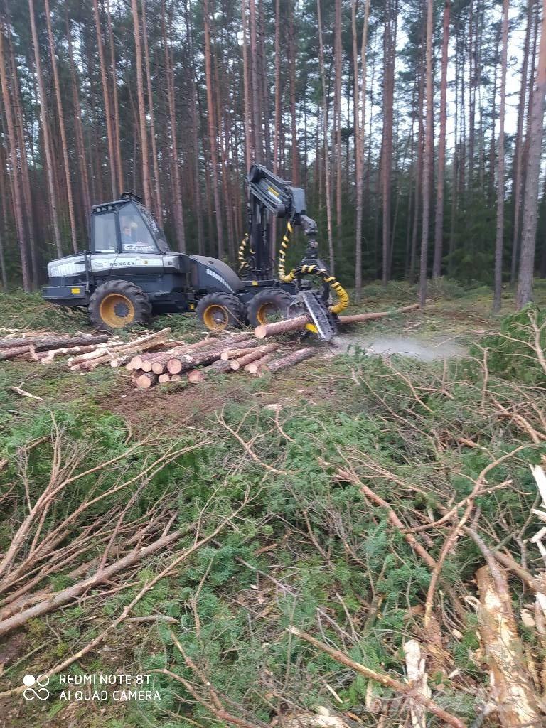 Ponsse Ergo 6W Processadores florestais