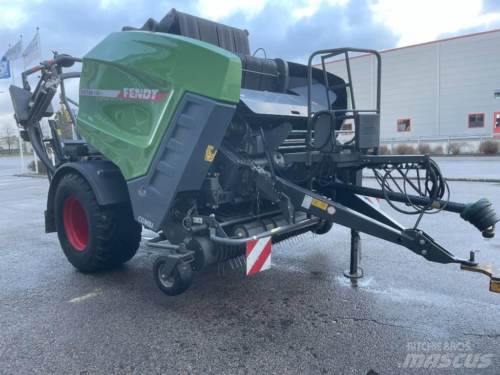 Fendt Rotana 160 V Enfardadeira de rolos