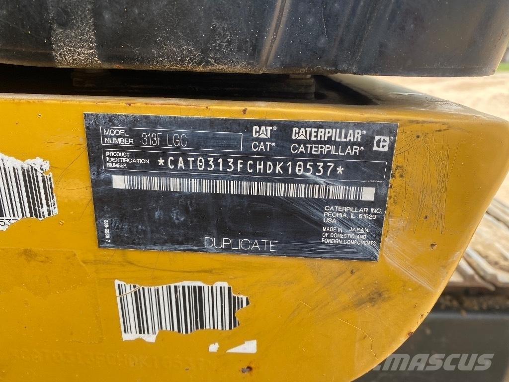 CAT 313 F LGC Escavadeiras de esteiras