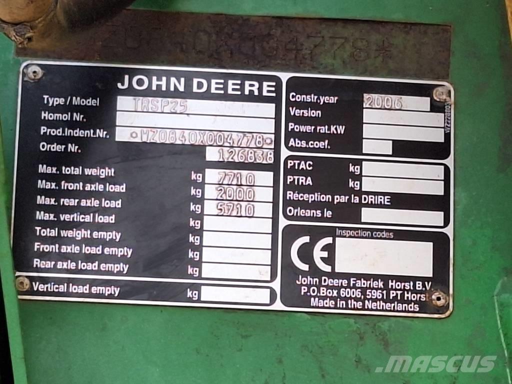 John Deere 840 Pulverizadores rebocados