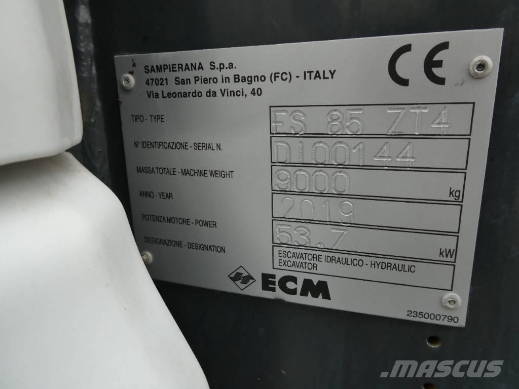 ECM ES 85 ZT4 Escavadoras Midi 7t - 12t