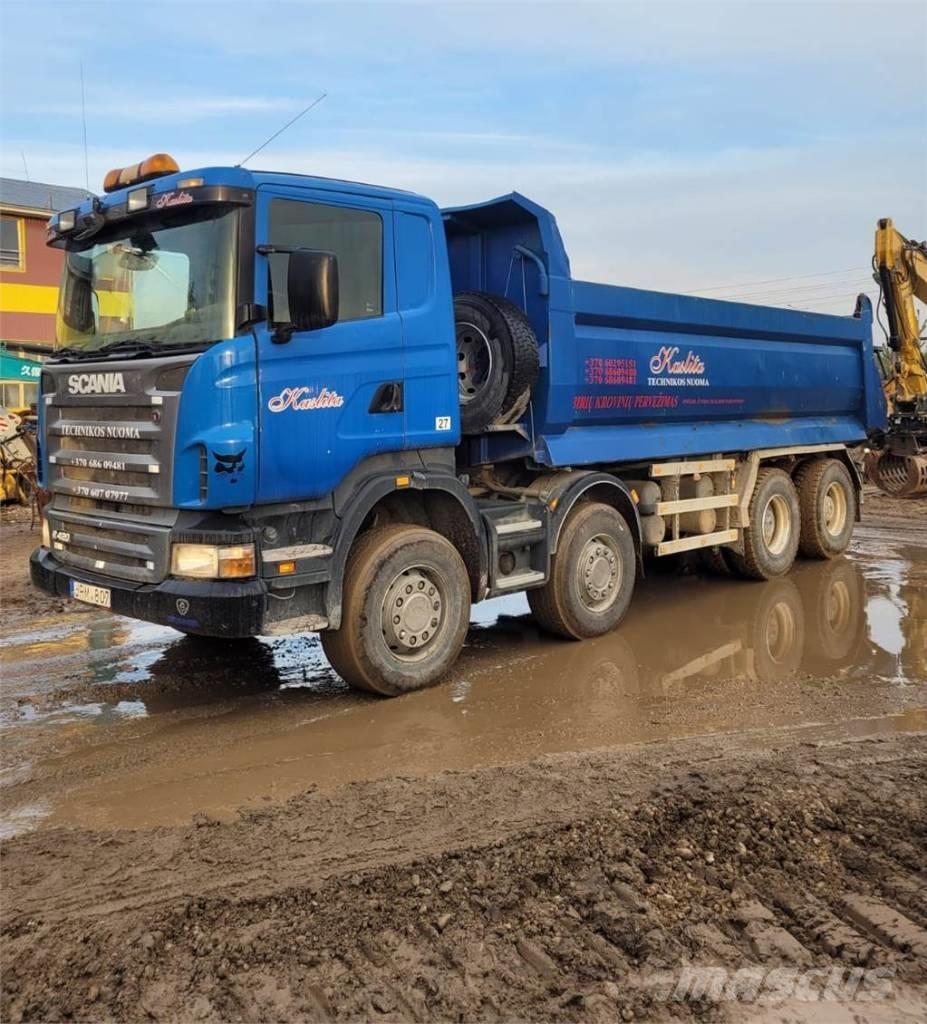 Scania R 420 8X4 Camiões multibenne