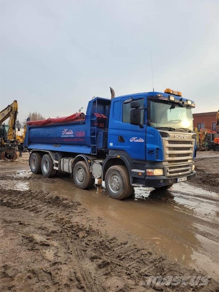 Scania R 420 8X4 Camiões multibenne